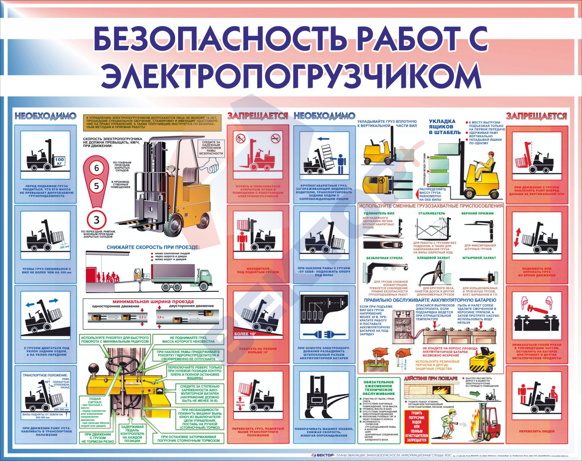 Требования к зарядной комнате электропогрузчиков